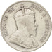 Ceylon, Edward VII, 25 Cents, 1910, MB+, Argento, KM:98