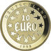 Germany, Medal, 10 Euro Europa, 1998, BE, MS(65-70), Copper Plated Silver