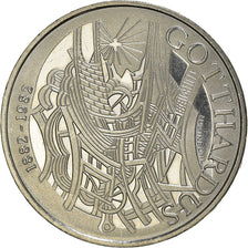 Coin, Switzerland, Train de Gotthard, 5 Francs, 1982, BE, MS(63), Copper-nickel