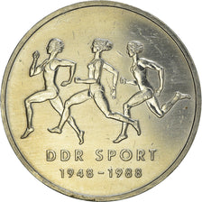 Coin, GERMAN-DEMOCRATIC REPUBLIC, 10 Mark, 1988, Berlin, AU(50-53)