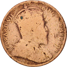 Ceylon, Edward VII, Cent, 1910, VG(8-10), Copper, KM:102