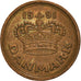 Coin, Denmark, Margrethe II, 25 Öre, 1991, Copenhagen, VF(30-35), Bronze