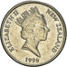 Coin, New Zealand, Elizabeth II, 5 Cents, 1996, EF(40-45), Copper-nickel, KM:60