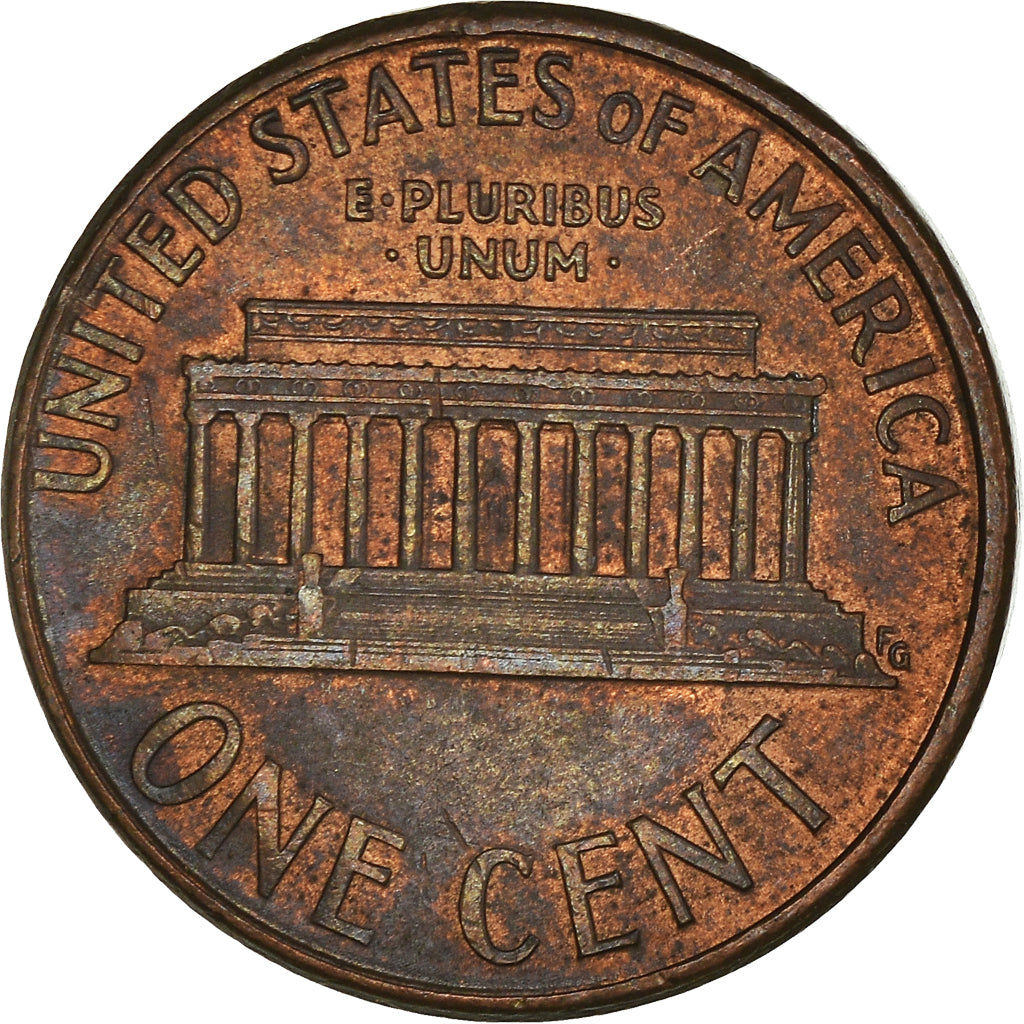 Coin, United States, Lincoln Cent, Cent, 1990, U.S. Mint, Denver, VF(30-35)