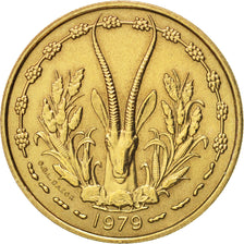 Munten, West Afrikaanse Staten, 25 Francs, 1979, Paris, PR, Aluminum-Bronze