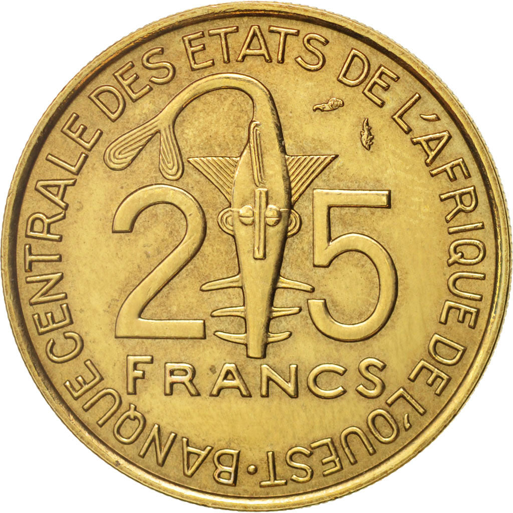 Monnaie, West African States, 25 Francs, 1979, Paris, SUP, Aluminum-Bronze, KM:5