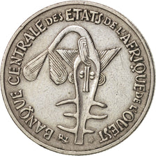 West African States, 50 Francs, 1972, Paris, EF(40-45), Copper-nickel, KM:6