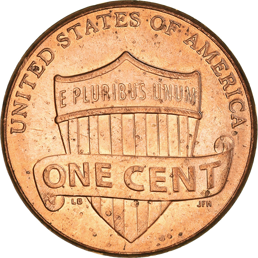 Moneta, USA, Lincoln - Shield Reverse, Cent, 2014, U.S. Mint, Denver, AU(55-58)