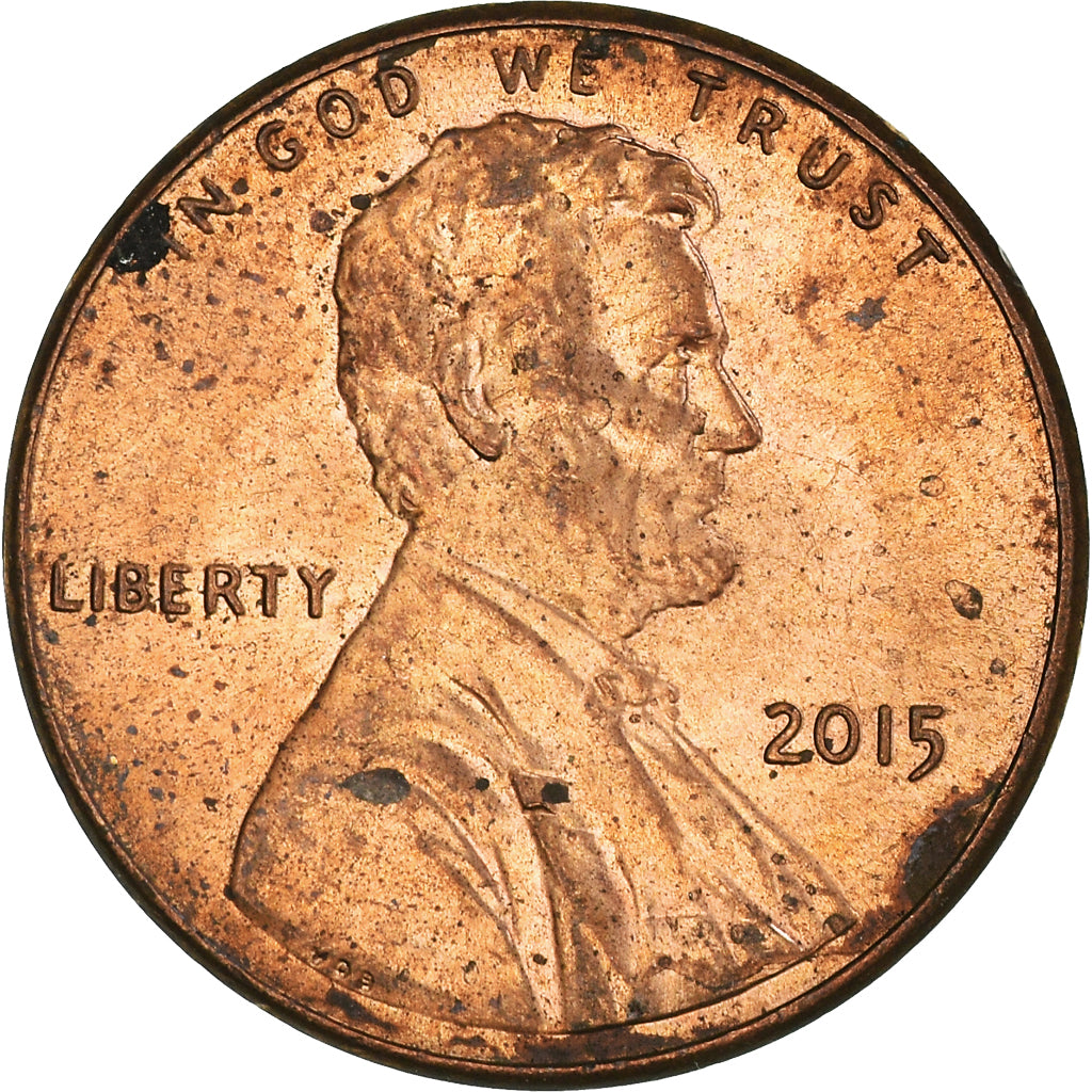 Coin, United States, Lincoln - Shield Reverse, Cent, 2015, U.S. Mint