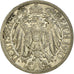Monnaie, GERMANY - EMPIRE, Wilhelm II, 25 Pfennig, 1910, Berlin, TTB, Nickel