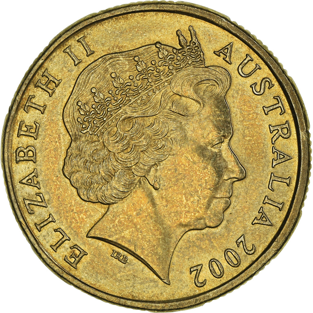 Monnaie, Australie, Elizabeth II, Dollar, 2002, Year of the Outback, TTB