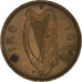 Moneta, REPUBBLICA D’IRLANDA, Penny, 1966, MB+, Bronzo, KM:11