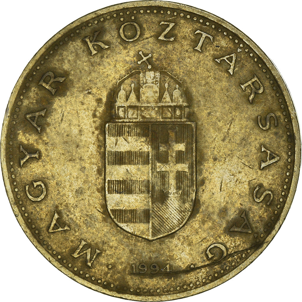 Moneta, Ungheria, 100 Forint, 1994, Budapest, MB, Nichel-ottone, KM:698