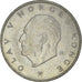 Coin, Norway, Olav V, 5 Kroner, 1980, EF(40-45), Copper-nickel, KM:420