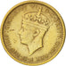 AFRICA OCCIDENTALE BRITANNICA, George VI, 6 Pence, 1942, BB, Nichel-ottone, K...
