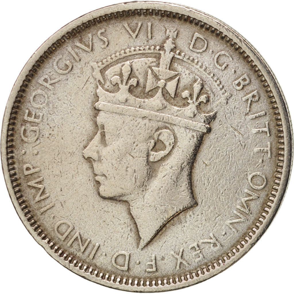 BRITISH WEST AFRICA, George VI, 3 Pence, 1941, TTB, Copper-nickel, KM:21