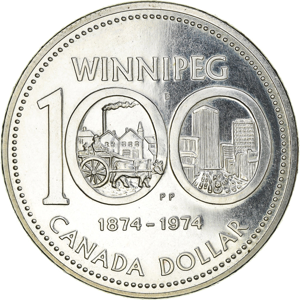 Münze, Kanada, Elizabeth II, Dollar, 1974, Royal Canadian Mint, Ottawa, UNZ