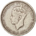 BRITISH WEST AFRICA, George VI, 3 Pence, 1945, TTB, Copper-nickel, KM:21