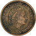 Moneta, Holandia, Juliana, Cent, 1955, VF(30-35), Brązowy, KM:180