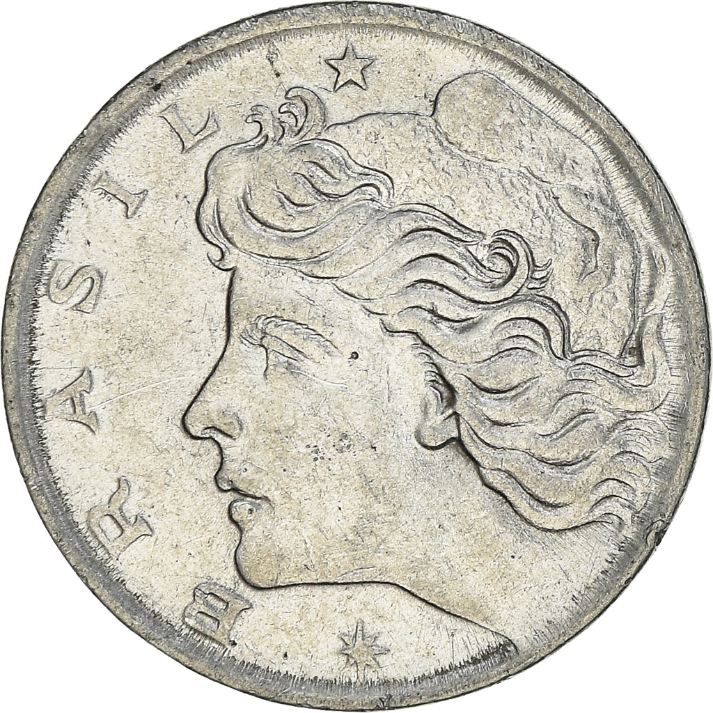Monnaie, Brésil, Centavo, 1967, TTB+, Acier inoxydable, KM:575.1