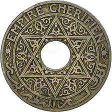 Coin, Morocco, Yusuf, 25 Centimes, undated (1921), bi-Bariz, Paris, VF(30-35)