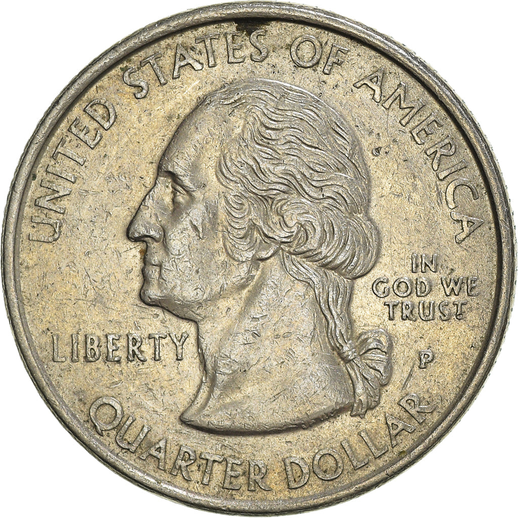 Moneta, USA, Delaware, Quarter, 1999, Philadelphia, EF(40-45), Miedź-Nikiel