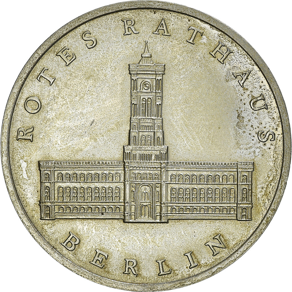 Moneta, REPUBBLICA DEMOCRATICA TEDESCA, 5 Mark, 1987, Berlin, BB