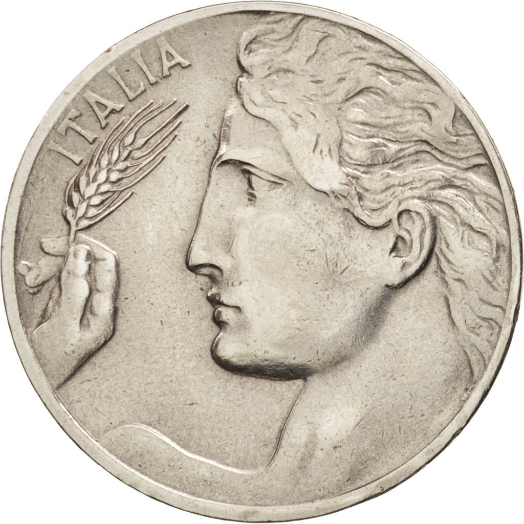 Coin, Italy, Vittorio Emanuele III, 20 Centesimi, 1922, Rome, EF(40-45), Nickel