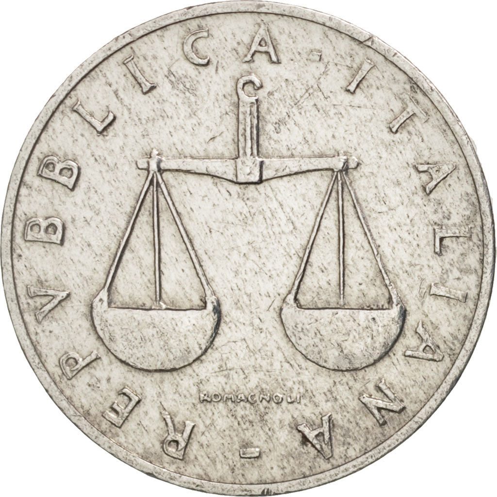 Italie, Lira, 1959, Rome, TTB, Aluminum, KM:91