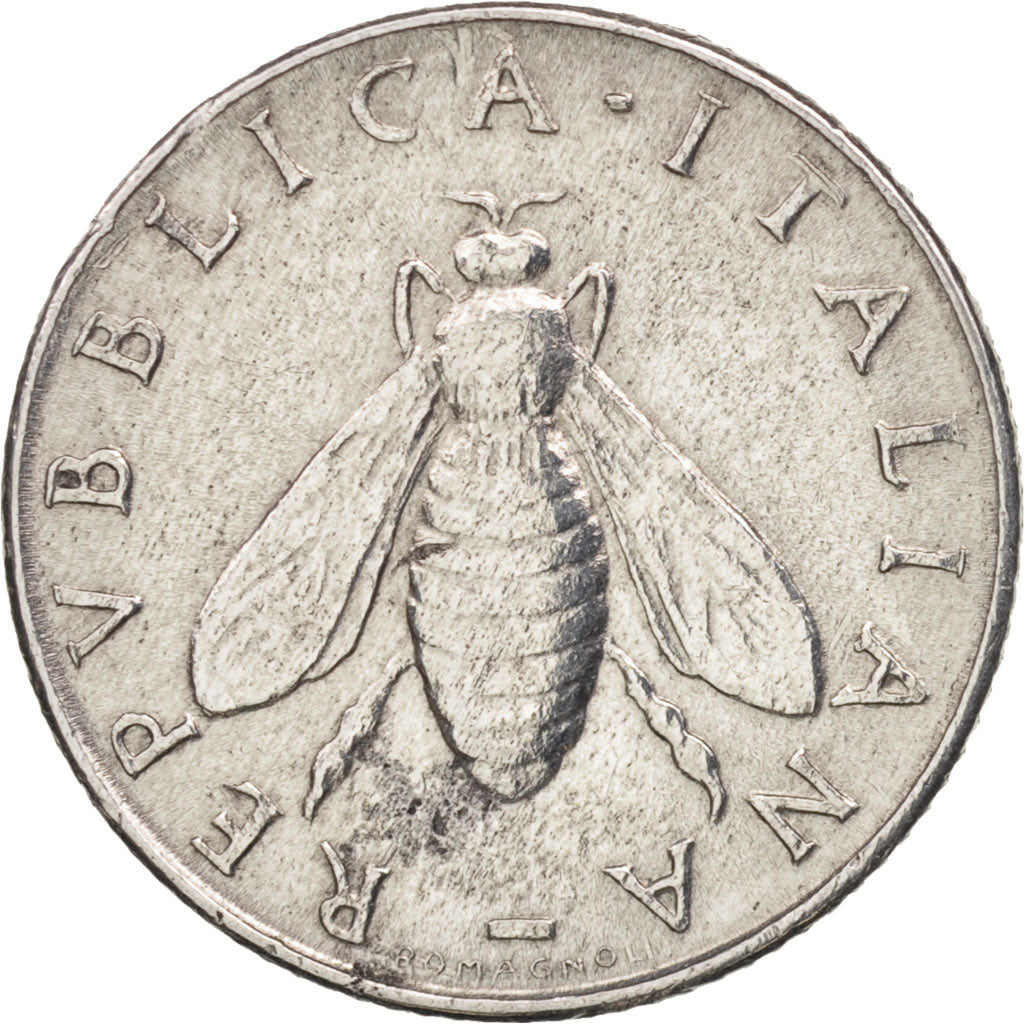 Italie, 2 Lire, 1954, Rome, TTB+, Aluminum, KM:94