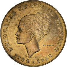 Coin, Monaco, Rainier III, 10 Francs, 1982, EF(40-45), Copper-Nickel-Aluminum