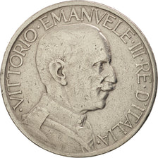 Münze, Italien, Vittorio Emanuele III, 2 Lire, 1925, Rome, SS, Nickel, KM:63