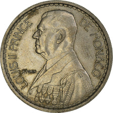 Coin, Monaco, Louis II, 20 Francs, Vingt, 1947, EF(40-45), Copper-nickel