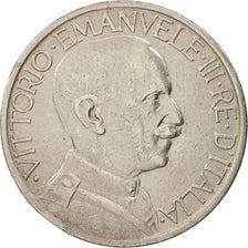 Italie, Vittorio Emanuele III, 2 Lire, 1924, Rome, TTB, Nickel, KM:63