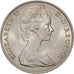 Münze, Gibraltar, Elizabeth II, Crown, 1968, VZ, Kupfer-Nickel, KM:4