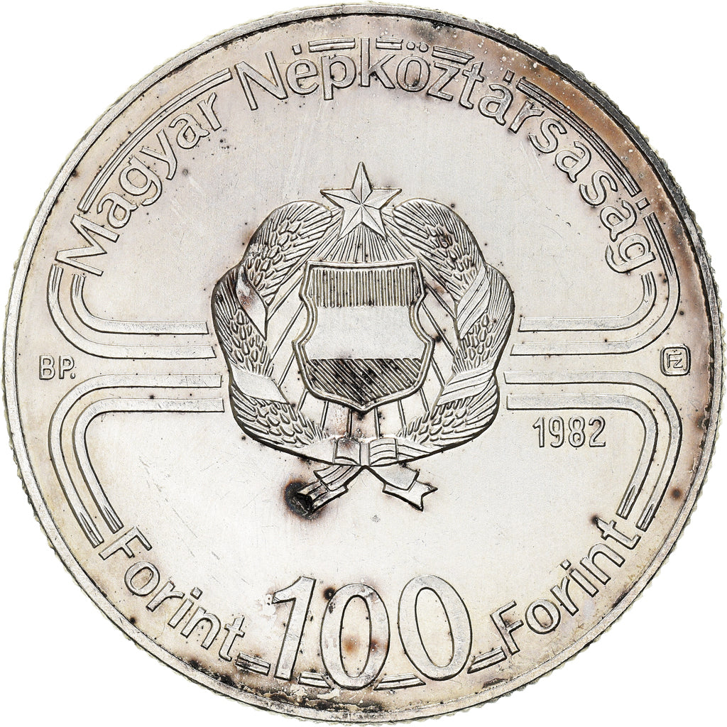 Monnaie, Hongrie, 100 Forint, Szaz, 1982, TTB, Cupro-nickel, KM:626