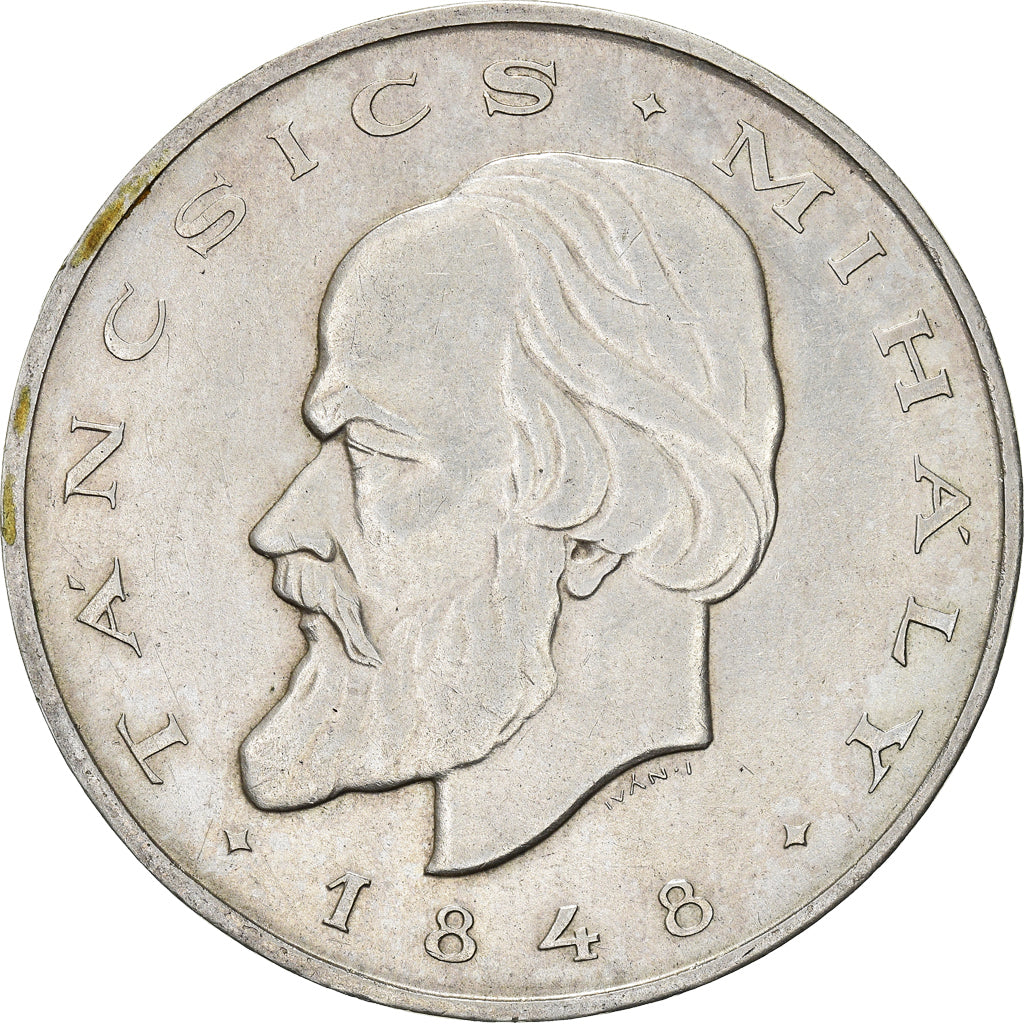 Coin, Hungary, 20 Forint, 1948, Budapest, AU(50-53), Silver, KM:539