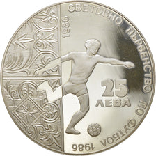 Münze, Bulgarien, "Football World Cup in Mexico ., 25 Leva, 1986, BE, UNZ