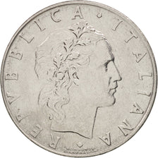 Moneta, Italia, 50 Lire, 1967, Rome, BB, Acciaio inossidabile, KM:95.1