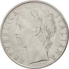 Italia, 100 Lire, 1959, Rome, BB, Acciaio inossidabile, KM:96.1