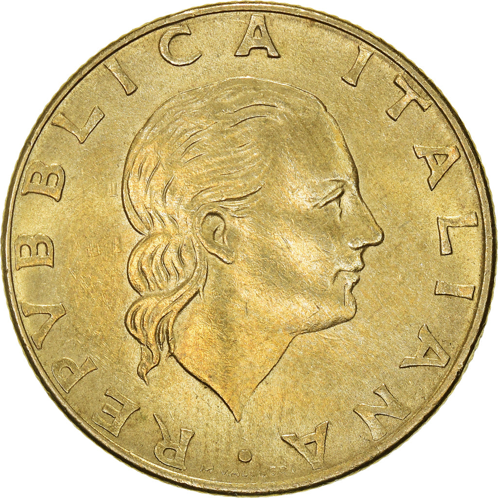 Coin, Italy, 200 Lire, 1990, Rome, AU(50-53), Aluminum-Bronze, KM:135