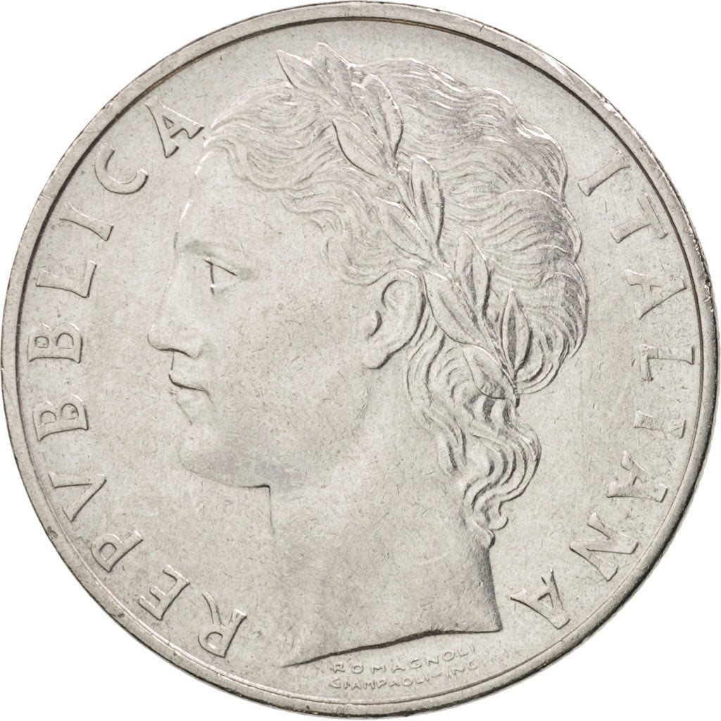 Italien, 100 Lire, 1967, Rome, EF(40-45), Stainless Steel, KM:96.1