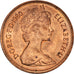 Coin, Great Britain, Elizabeth II, 2 New Pence, 1980, AU(50-53), Bronze, KM:916