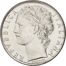 Italie, 100 Lire, 1984, Rome, SPL, Stainless Steel, KM:96.1