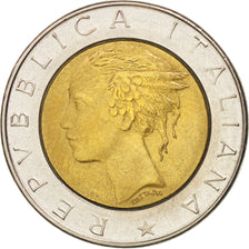 Italie, 500 Lire, 1982, Rome, TTB, Bi-Metallic, KM:111