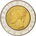 Italie, 500 Lire, 1982, Rome, TTB, Bi-Metallic, KM:111