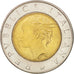 Coin, Italy, 500 Lire, 1993, Rome, AU(55-58), Bi-Metallic, KM:160