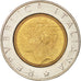 Italia, 500 Lire, 1994, Rome, BB, Bi-metallico, KM:167