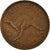 Moneta, Australia, George VI, Penny, 1942, VF(30-35), Brązowy, KM:36