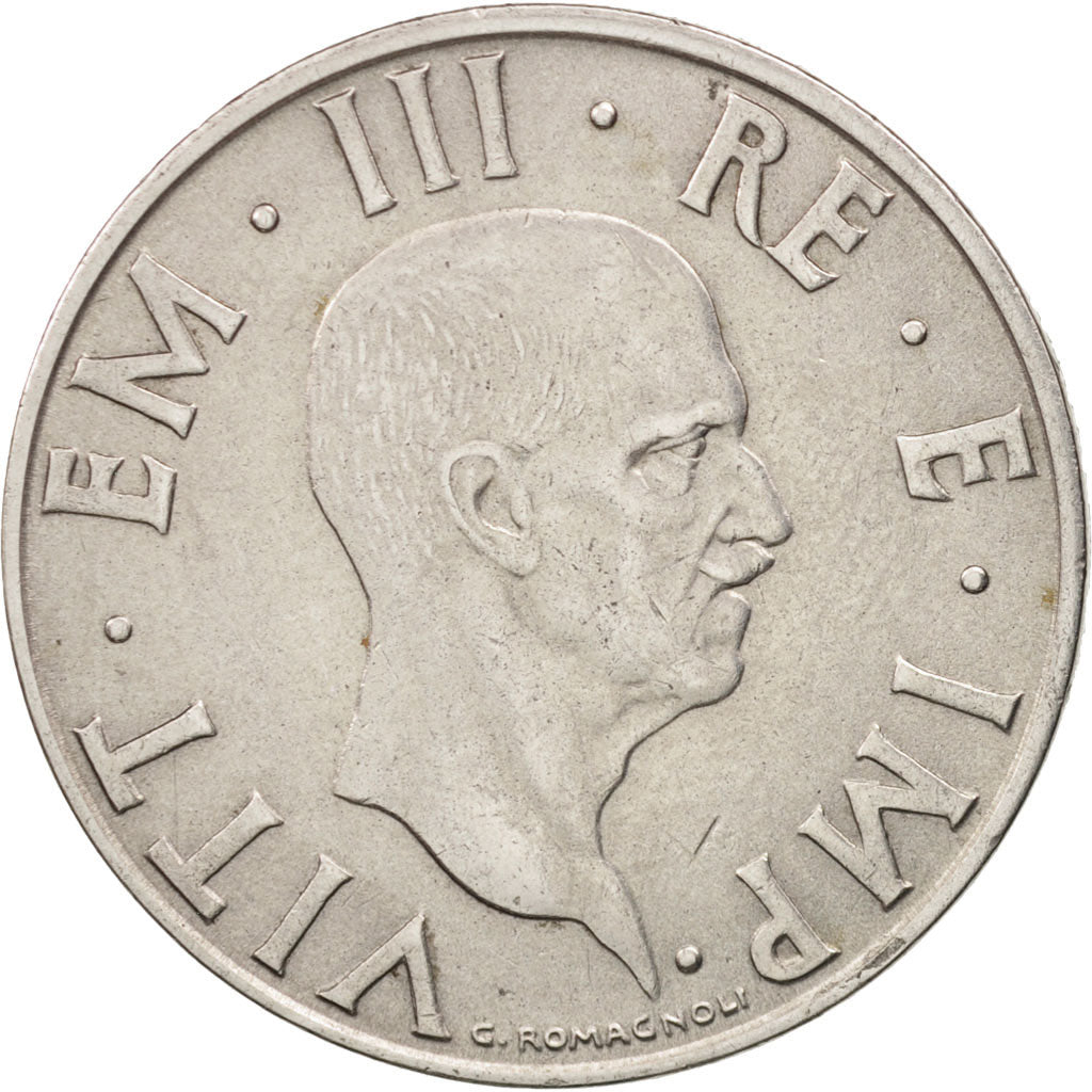 Italie, Vittorio Emanuele III, 2 Lire, 1939, Rome, TTB, Stainless Steel, KM:78b
